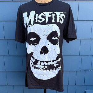 Misfits Black Graphic T-Shirt for Men